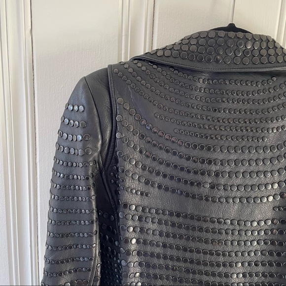 ALC Blake Leather Studded Motorcycle Jacket